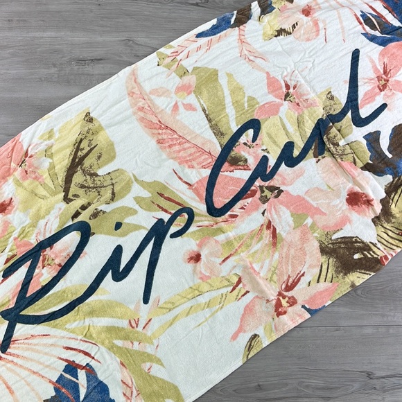 ☀️RIP CURL☀️BEAUTIFUL BEACH BOAT BLANKET TOWEL COVER UP - Picture 7 of 10